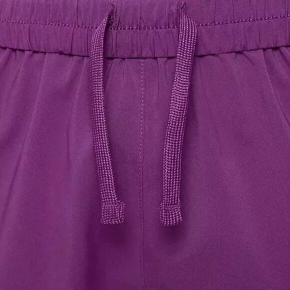 NWT Nike Girls Purple Dri-FIT One High-Waisted Woven Loose Fit Training … - Picture 4 of 8
